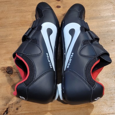 Peloton Cycling Shoes Black Red EU 44 US Men 10.5 Women 12 Cleats Amazon.com | Cycling Shoes for Men Women Compatible with  main image 2