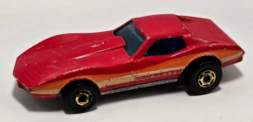 Vintage Hot Wheels Corvette Stingray 1980 Hong Kong