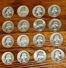 90% Silver Washington Quarters