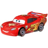 Disney Pixar Cars Lightning Mcqueen With Racing Wheels