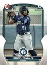 2023 Bowman #BP-133 Gabriel Gonzalez Prospects