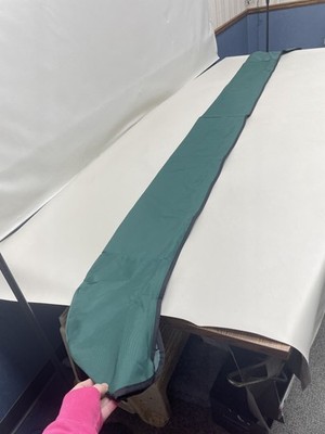 SHADEMATE OV80246OF FOREST GREEN 112'' L X 10'' H BIMINI BOOT MARINE BOAT