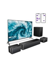 ULTIMEA 5.1 Sound Bar with Dolby Atmos, 410W Surround Sound System for TV, 3D...