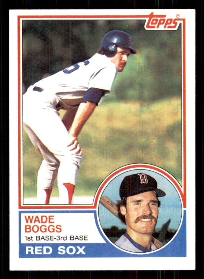 1983 Topps #498 Wade Boggs Rookie RC Boston Red Sox NM/MT