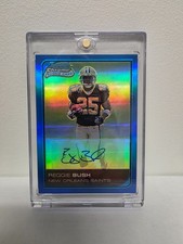 2006 Bowman Chrome Reggie Bush Blue RC Auto /75