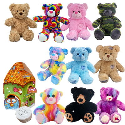 DIY Teddybär ohne Nähen - Build a Make your own Bear Geschenk - Größe: 20 cm/8 Zoll