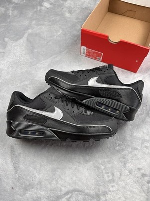 Gr.44 - Nike Air Max 90 Schwarz Reflective Weiß HV4517-002