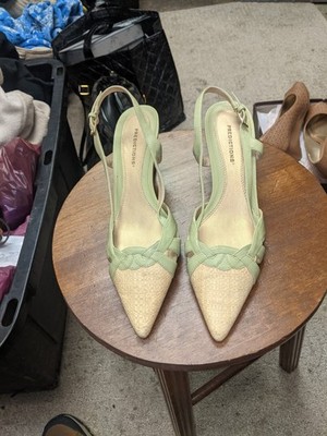 Predictions Pastel Light Green High Heel Shoes