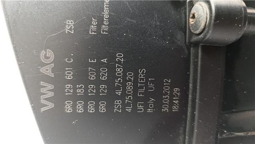 LUCHTFILTERHUIS Seat Ibiza ST (6J8)(03.2010->) 1.6 Style 6R0129607E - Afbeelding 2 van 4