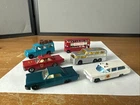 Vintage Matchbox Lesney Lot of 6 Original Die-Cast Vehicles from 1960s