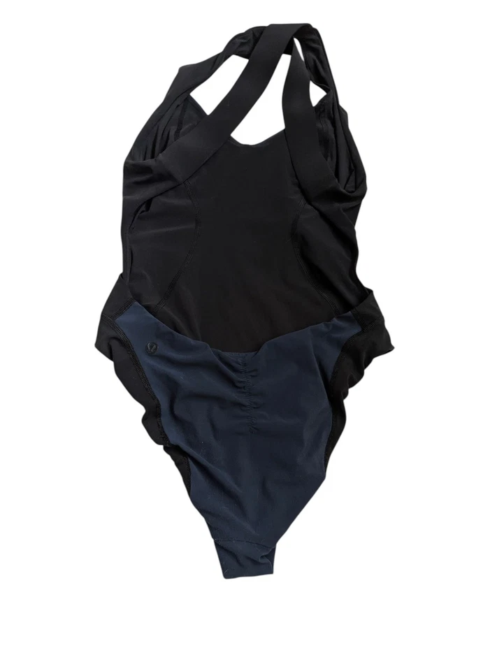 罕见 Lululemon Coastal Om One Piece。 Inkwell & Black Size S? — 第 3/4 张图片