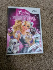 Barbie: Groom and Glam Pups (Nintendo Wii, 2010)  (Untested)