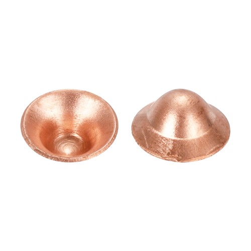 30pcs Copper End Cap Pipe Fitting Sweat Plug Connection 4x9.5mm HVAC Plumbing