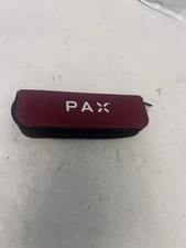Maroon PAX pen holder/storage cloth with zip up