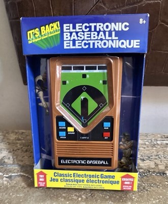 Mattel Basic Fun Handheld Electronic Baseball Game
