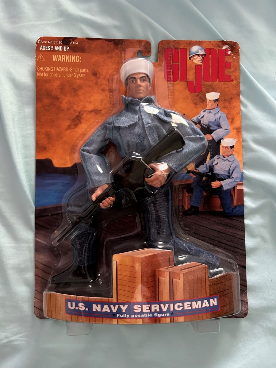Hasbro 1997 G.I. Joe U.S. Navy Serviceman Action Figure for