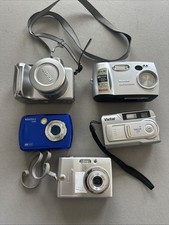 Lot of 5 Digital Cameras For Parts