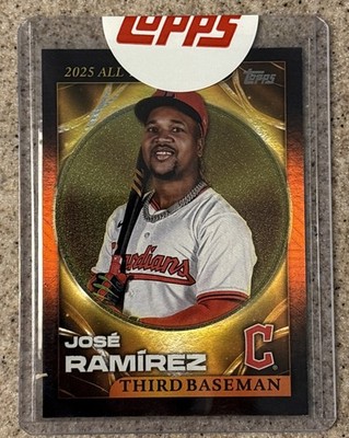 2026 Topps #ATT-4 José Ramírez 2025 All Topps Team Orange Foil 12/25