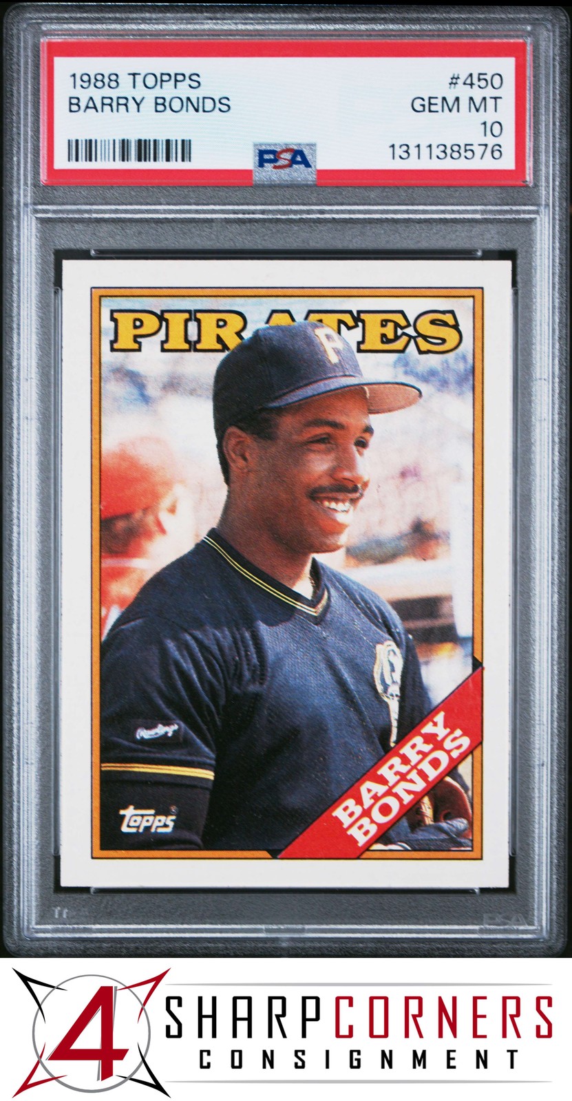 Topps Barry Bonds front
