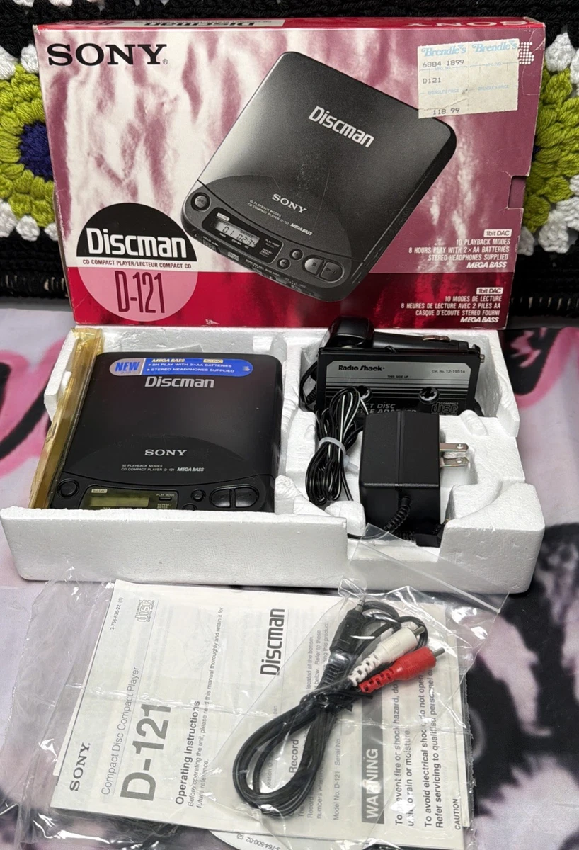 Preços baixos em Players de CD Pessoais Sony Discman Preto | eBay
