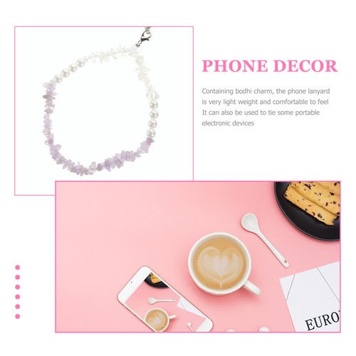 5 Pcs Handy Kette Mobiltelefondekorationen Handykette Aus Kristall - 第 11/12 張圖片
