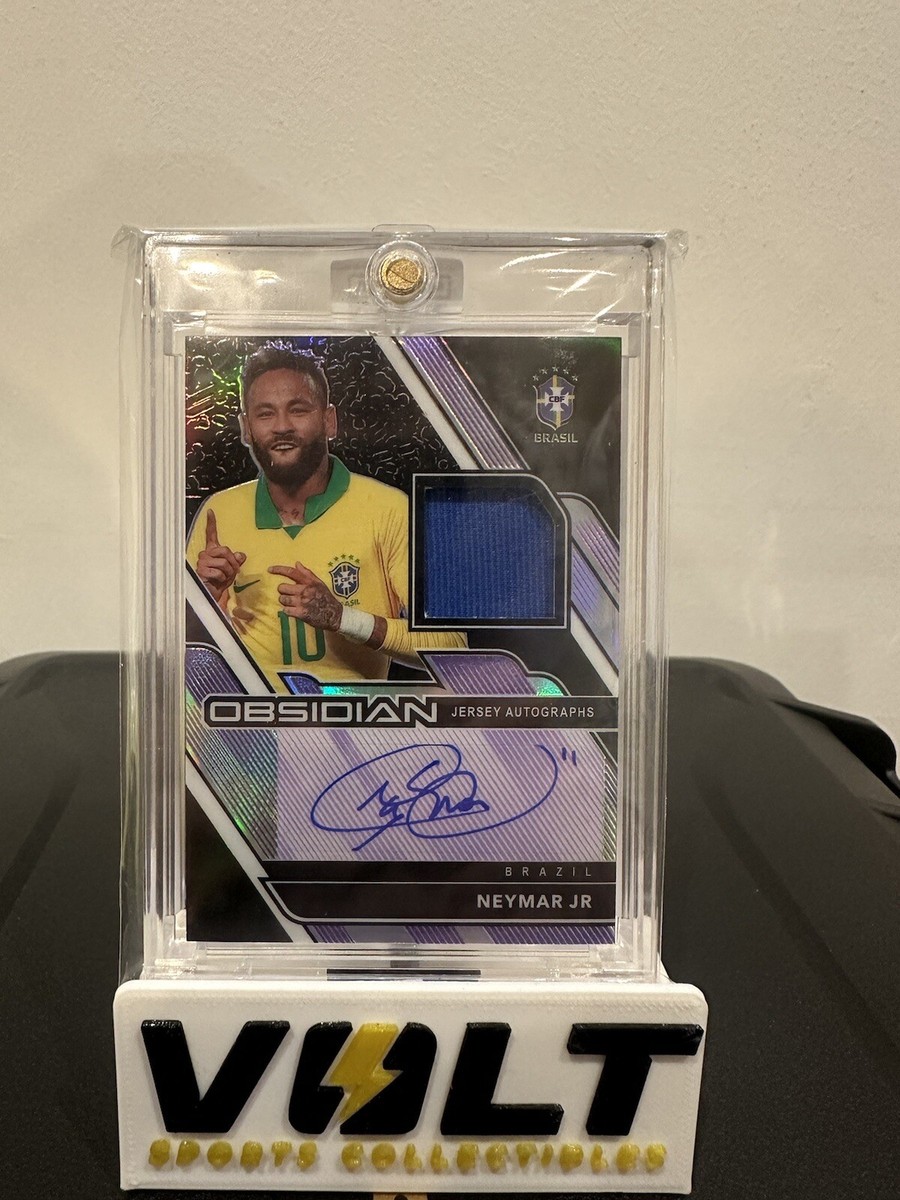 2020-21 Panini Obsidian - Jersey Autographs Neymar Jr #JA-40