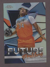 Jahzare Jackson 2022 Topps Chrome Overtime FUTURE PROBLEMS REFRACTOR Rookie