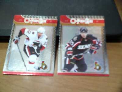 2 dif 2009-10 O-PEE-CHEE RAINBOWS- OTTAWA- BRIAN LEE & CHRIS KELLY- MINT