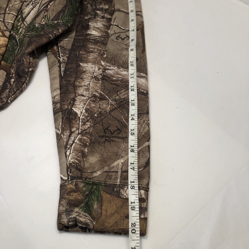 Under Armour Coldgear Realtree Xtra Sweatshirt Youth M Hoodie Logo Camo Pocket - Picture 16 of 16