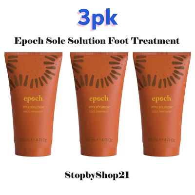 [3pk] Nu Skin NuSkin Epoch Sole Solution Foot Treatment Exp 12/2027 NEW LOOK