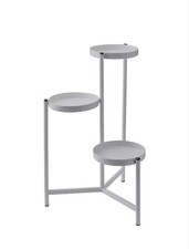 *NEW* IKEA OLIVBLAD Plant Stand - In/Outdoor Light Grey, 58 cm
