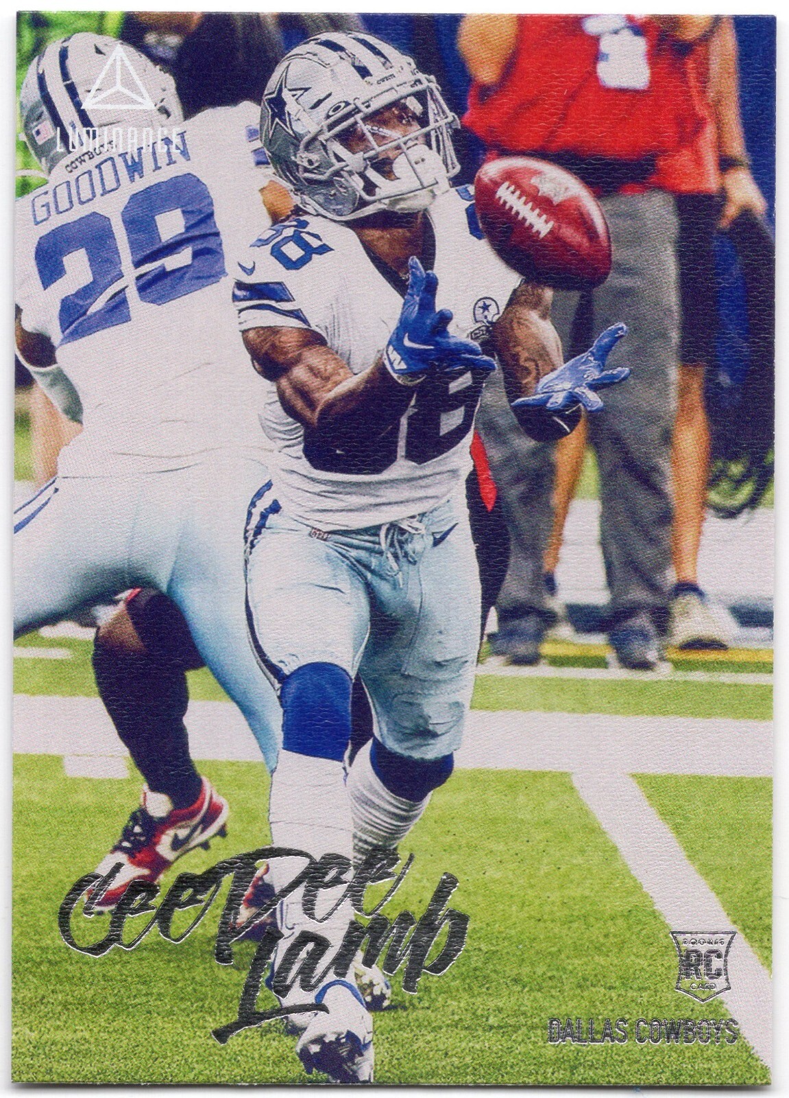 PB004 2020 Panini Luminance #206 CeeDee Lamb CHRONICLES Dallas Cowboys