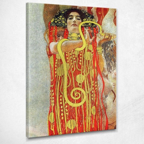 Tableau sur toile Gustav Klimt - La musique