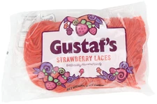 Gustaf's Strawberry Laces, 2-Pound Bags Pack of 3 (CANNOT SHIP TO CALIFORNIA)