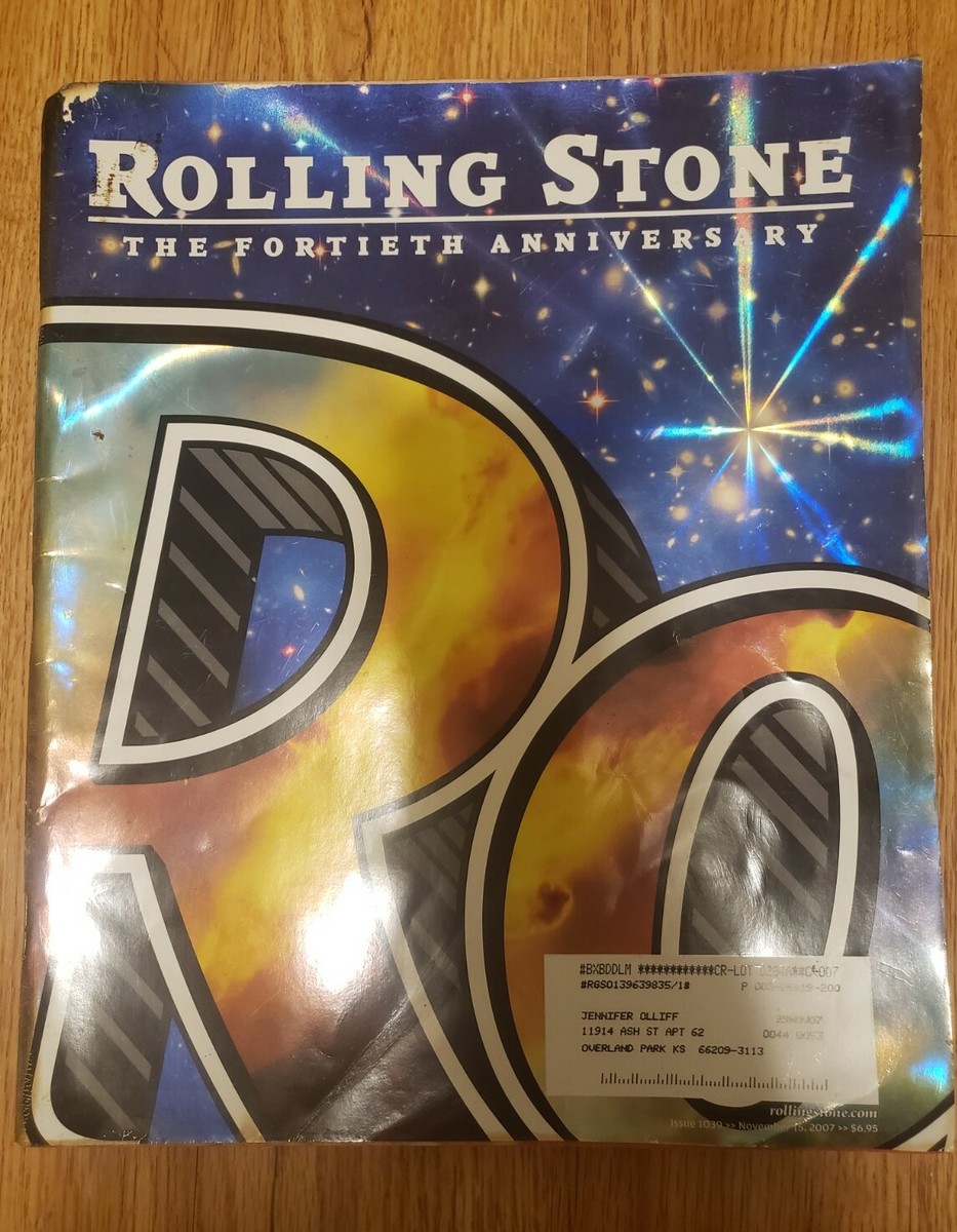 Rolling Stone Magazine- 40th Anniversary Issue | eBay