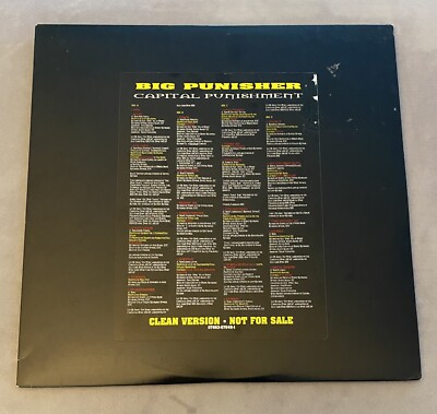 洋楽 CAPTIAL PUNISHMENT / BIG PUN 2LP Big Pun - Capital Punishment (Colored Vinyl)