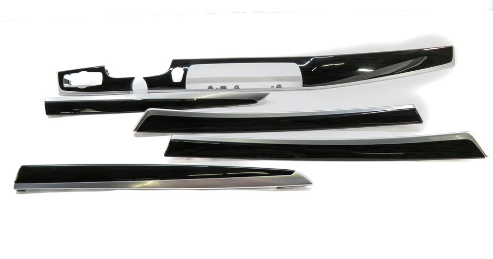 2013 BMW M5 ///M (F10) DASH DOOR CONSOLE INTERIOR TRIM SET (FINELINE WOOD TRIM) - Image 2 of 4