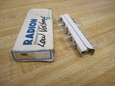 Radion 1893 Miniature Lamps (Pack of 10)