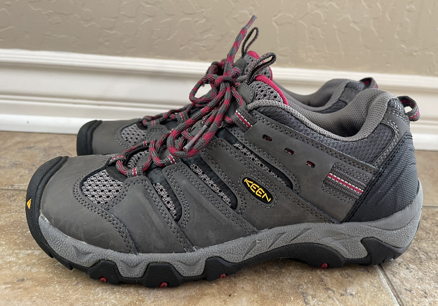 Scarpe da trekking KEEN Koven donna Oakridge taglia 8 5 grigio 1011280