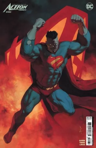 ACTION COMICS #1062 RICCARDO FEDERICI CARD STOCK VAR NM DC COMICS SUPERMAN