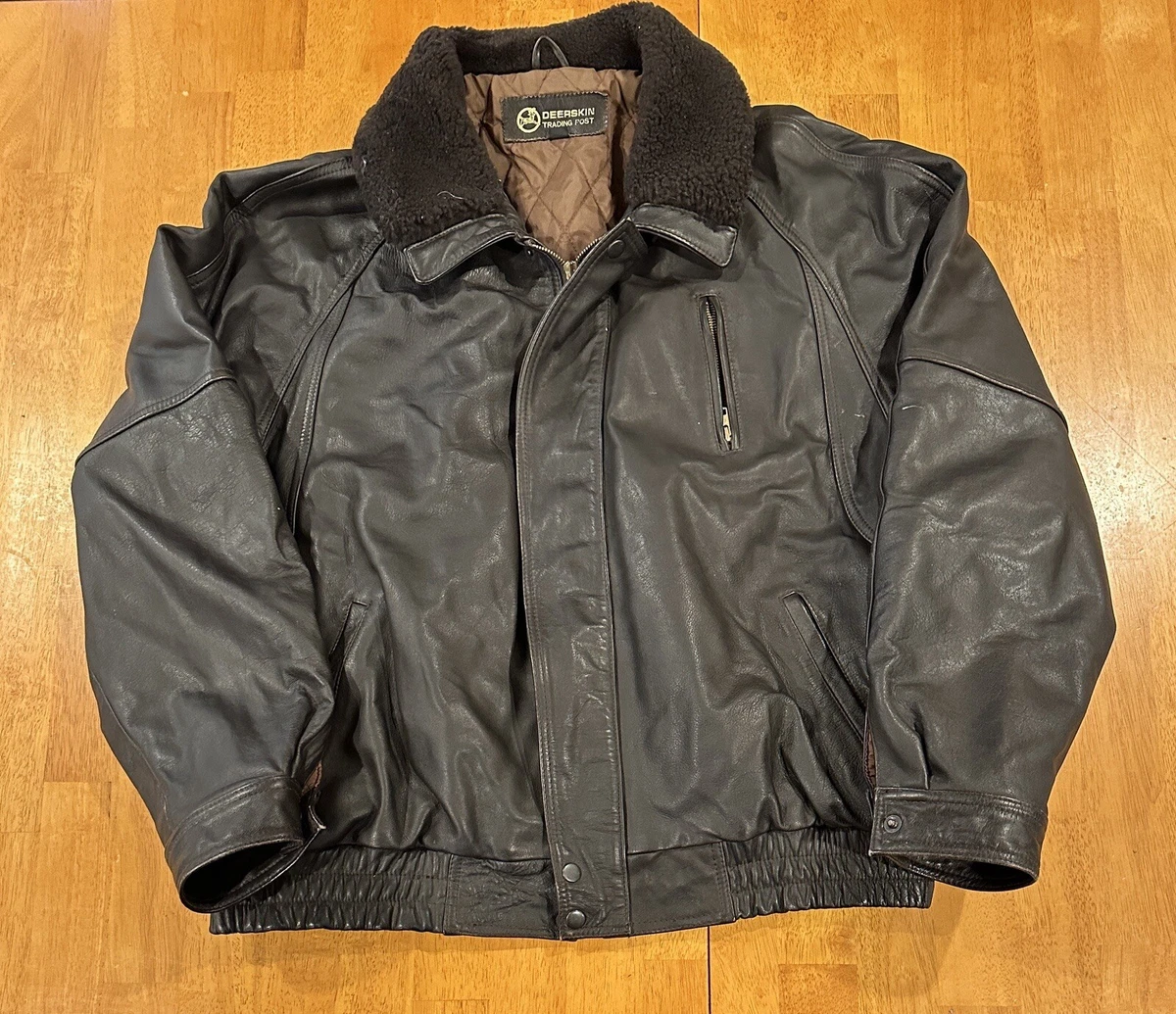 Deerskin clearance motorcycle jacket