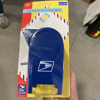 USPS Global Post Collection - US Mail Box 4.5'' USPS Stamp Dispenser Coin Bank