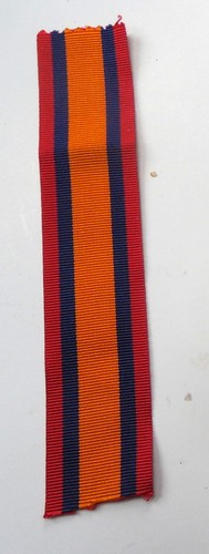 British Boer War Queen's South Africa Medal Ribbon 6 Inches New Manufacture