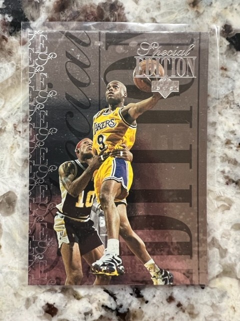 1995-96 UPPER DECK NBA SPECIAL EDITION CARD LA LAKERS NICK VAN