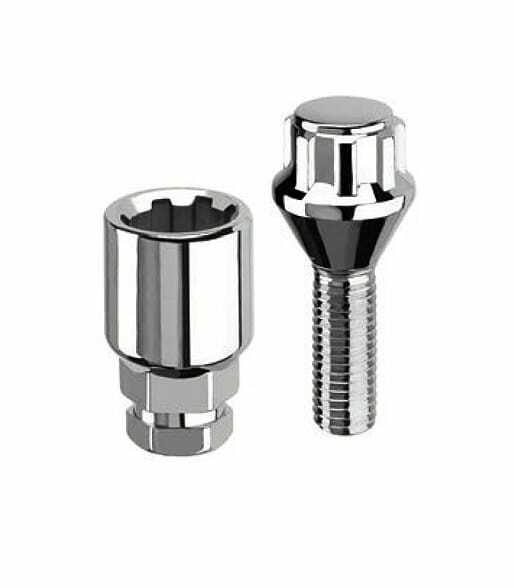 Bulloni Antifurto Sede Conica Passo M14X1,5 Lunghezza Totale 30mm Zincatura Nera - Foto 4