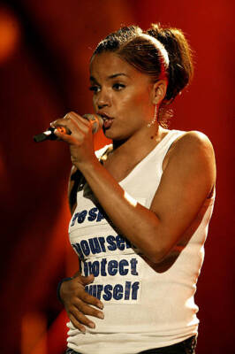 Ms Dynamite at 46664 Give One Minute of Your Life to AIDS concert - Old Photo 2