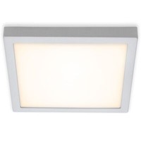Led Deckenleuchte Aufbauleuchte WarmweißEs Licht Flaches Design 30Cm Chrom Matt