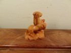 Camphor Wood Carving Little Horse Statue — photo 3
