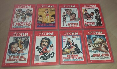 DAS KINO VON DINO RISI 8 DVD KOMPLETTE SERIE AUS KATALOG 