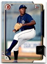 2015 BOWMAN DRAFT PICKS & PROSPECTS AUSTIN SMITH SAN DIEGO PADRES #180